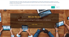 Desktop Screenshot of novatia.com